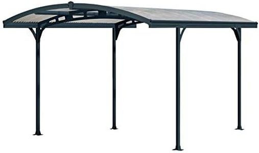 Canopia by Palram Carport Atlas 14.2m² en polycarbonate, Aluminium robuste et antirouille protection de la voiture contre la lumière du soleil