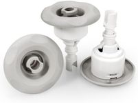 Luojiedejinbiao 3" Cluster Storm Jets Set Mini Storm Hot Tub Spa Jet Internals Face Sliver 212-7929 218-6930 (3 PCS)