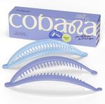 Cobana Banana Clip Hair Clips - Volumizing Hair Claw Clips & Hair Styling Accessories for Thick & Thin Hair - Large 6'' Set of 2