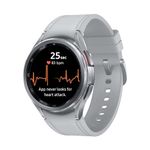 Samsung Galaxy Watch6 Classic LTE (43mm, Silver, Compatible with Android only) | Introducing BP & ECG Features