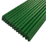 Pack of 40 Plastic Coated Metal Garden Plant Support Sticks Stakes (140cm)