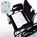 Patient Aid Chair Alarm with 10" x 15" Motion Sensor Pad and Wired Ring Device, Various Chime Sound and Mounting Options, AC Adapter and Battery Powered Wandering and Fall Prevention for Elderly