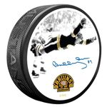 Boston Bruins 100th Anniversary Bobby Orr Celebration Puck