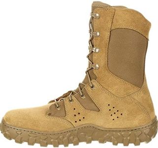 Rocky Men's 8'' S2V Predator Military Boots, Tan, 10 W