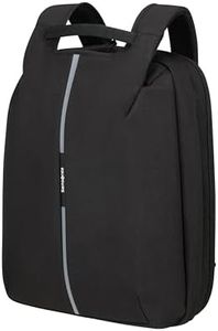 Samsonite Securipak - Zaino da Viaggio Espandibile da 15.6 Pollici, 45 cm, 25.5/30 L, Nero (Black Steel)