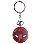 Crazygol Deadpool Metal Pocket Watch Keychain (Pack Of 1) Pocket Vintage Keychain/Clock for Gift