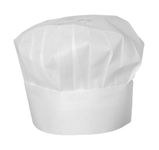 HENDI Chef’s hat – 10 pcs, ⌀600 x(H)230 mm