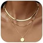 ADRAMATA 3Pcs Necklaces for Women A