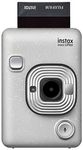 instax hybrid Instant Camera and Printer, Bluetooth, Stone White, LiPlay