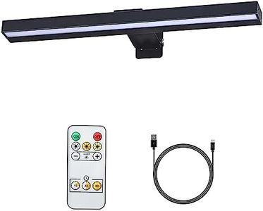 VIGMOJ Wireless Picture Light with Remote Control, Picture Lighting Rechargeable with 3 Lighting Modes, LED Magnetic Dart Lamp with Timer, Battery Picture Light for Painting, Photo, Portrait