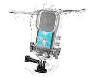 Karessories Waterproof Case for Insta360 X3 Action Camera 360 Invisible Selfie Stick Mode | Waterproof Case 45M Camera Protection Protective Case | For Diving, Snorkeling, Swimming, ml-instax3-case-2