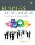 Business Communication: In Person, 