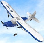 EX HOBBY RC AIRPLANE SPORT CUB RTF RC PLANE 2.4GHZ 2CH BUILT-IN 6-AXIS GYRO RADIO CONTROLLED AEROPLANE PP REMOTE CONTROL AIRPLANE GLIDER EASY TO FLY FOR BEGINNER ADULTS KIDS