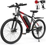 VARUN Electric Bikes for Adults, 27.5" Electric Mountain Bike with 48V 624Wh Battery, 55Nm 250W Motor, LCD Display, 5 Riding Mode, M27-1 E-Bike with 21 Speed Gear, Mileage up to 100KM
