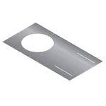 Matrix 4 Inch Mounting Plate Without Lip, Rough-in Plate, New Construction Mounting Plate, Pack of 50