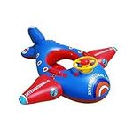 Baby Float, Botitu® ​Aerated Inflatable Swimming Floats for Babies Kids Infant Pool Float with Funny Airplane Design, Suitable for Children 1-6 Years Old Kids Spring Float(random color)