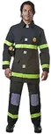 Dress Up America Firefighter Costume For Adults - Fireman Dress Up Set