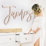 Custom Wood Name Sign for Nursery o