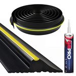 Heavy Duty Garage Door Floor Threshold Weather Seal Rubber Draught Rain Excluder (8ft)