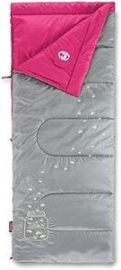 Coleman 1379562 FyreFly Illumi Bug Sleeping Bag, Kids, Pink