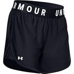 Under Armour Women's Play Up 5in Shorts, Loose Gym Shorts for Women, Women's Shorts with a Flattering Curved Hem, Sweat-Wicking Running Shorts