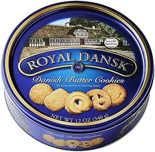 Royal Dansk Danish Cookie Selection, No Preservatives or Coloring Added, 12 Ounce