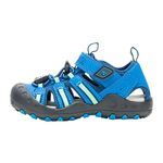 Kamik Unisex Child CRAB Sport Sandal, Blue Green, 9 Toddler US