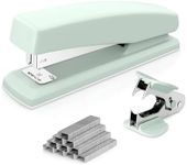 Deli Stapler, Desktop Stapler, Office Stapler, 25 Sheet Capacity, Includes 1000 Staples and Staple Remover, Green