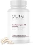 Pure Therapro Rx Saccharomyces 10B - Saccharomyces Boulardii, 10 Billion CFU Per Serving, Patented Strain CNCM I-3799, Probiotic Capsules, Probiotics for Men and Women - 240 Count (Pack of 1)