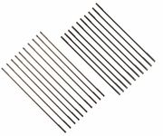 FOXBC 6-1/2-Inch Coping Saw Blades, 6-1/2-Inch Long Between Pins, 0.125-Inch x 020-Inch x 15 TPI (10-Pack), 18TPI (10-Pack)