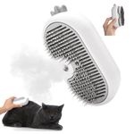 Cat Steam Brush for Shedding,3-in-1 Cat Brushes for Long and Short Haired Cats,Cat Grooming Brush for Removing Loose Hair,with One-click Cleaning Button