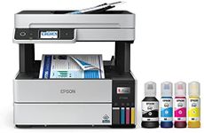 Epson EcoTank Pro ET-5180 Wireless Color All-in-One Supertank Printer with Scanner, Copier, Fax Plus Auto Document Feeder and PCL/Postscript