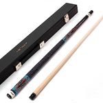 Riley Unisex Centurion American Hard Pool Cue And Case Set, Black, 58 147cm EU