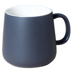 Nestasia Matte Finish Coffee Mug | Microwave & Dishwasher Safe Ceramic Tea Cup | Perfect for Latte, Americano, Cappuccinos, Tea Bag & Beverages (Bluish Grey, 350ml)