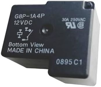 G8P-1A4P-12VDC Fully-Sealed PCB Relay 30A 250VAC for PC Board or Panel-Mounted