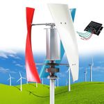 Wind Turbines, 14000W Vertical Wind Turbine No Noise, Magnetic Levitation Wind Turbine 12V 24V 48V 110V 220V, Easy to Install and Repair, for Home RVs Boats,Color-48V
