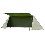 BUNDOK Solo Base BDK-79TC Pup Tent, Military Curtain, Compact Storage, For 1 Person