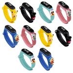 ZOVUTA Led Watch Return Gifts for Kids- 10pcs Digital Wrist Watches for Kids | Best Birthday Return Gifts for Kids | Return Gift Watch | Kids Return Gifts in Bulk Items (10 pc Random Character)