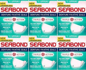 Twelve Packs of Seabond Denture Fixative Seals 15 Uppers
