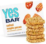 YES Bar – Salted Maple Pecan – Plant Based Protein, Decadent Snack Bar – Vegan, Paleo, Gluten Free, Dairy Free, Low Sugar, Healthy Snack, Breakfast, Low Carb, Keto Friendly (6 Count)