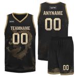 Custom Gothic Basketball Jersey Shirt Shorts Uniform for Men Personalised Sleeveless Sports Outfit Vest Kit Sportwear for Kids Adult