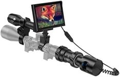 FXICH DIY Rifle Night Vision Scope with CCD and Flashlight for Riflescope Outdoor Night Hunting Optics