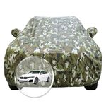 NEODRIFT 'JungleTech' Car Cover for BMW 5 Series (Up Till July 2024) (100% Water-Resistant, All Weather Protection, Tailored Fit, Multi-Layered & Breathable Fabric) (Colour: Military)