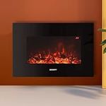 Devanti Electric Fireplace Fire Hea