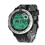 TEKMAGIC 100m Underwater Watch Pedometer for Men Boys Waterproof Swimming Watch with Lap Stopwatch and Alarm Clock Function, 12/24 Hour Format Selectable