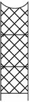 Panacea 89655 Giant Trellis, Includes Wall-Mounting Brackets, 108-Inch Height by 30-Inch Width, Black