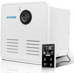 Kohree RV Tankless Water Heater, Upgraded 60,000 BTU RV Water Heater with 15 x 15 inches White Door and Remote Controller, 12V DC, On Demand Instant Hot Water Heater for RV Campers