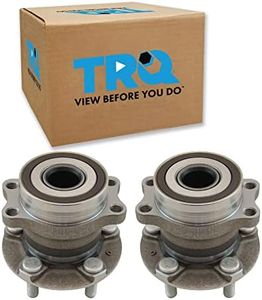 TRQ Rear Wheel Hub Bearings Assembly Set Compatible with 2016-2023 Subaru Crosstrek 2014-2018 Forester 2012-2021 Impreza 2013-2015 XV Crosstrek