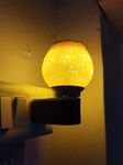 Xylunquill Night lamp Kapoor dani Ceramic Incense Aroma Burner,Kapoordani Diya/Dhoop Dani/Electric kapurdani/Camphor Diffuser Steel Ceramic for Home(Camphor Tablet Not Included) (Yellow)