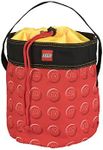 LEGO Storage Cinch Bucket, Red, One Size, Lego Cinch Bucket - Red